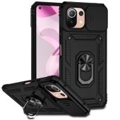 Obal Camshield Ring Armor Xiaomi Mi 11 Lite čierny