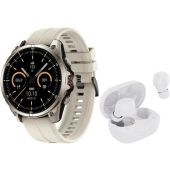 Carneo GTR eXpedition Sand Grey + slúchadlá Carneo S4 Mini White