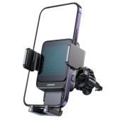 Joyroom JR-ZS341, držiak do auta bezdrôtové nabíjanie 15W, čierny (do ventilačnej mriežky)