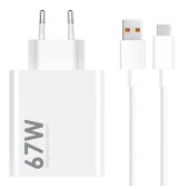 Xiaomi MDY-14-EL, USB-A 33W + USB-A/USB-C 6A biela (Bulk)