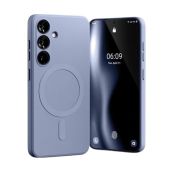 Obal Mercury SemiSilicone Magsafe Samsung Galaxy S24 5G S921 levanduľový