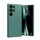 Obal Mercury SemiSilicone Magsafe Samsung Galaxy S24 Ultra 5G S928 zelený