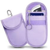 Tech-Protect KLR100 Pouch Keyless RFID, obal na blokovanie signálu(Faradayova klietka), fialový