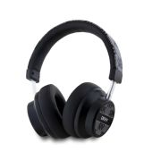 DKNY PU Leather Checkered Pattern Bluetooth Stereo Headphone DKBHM2PCSHLK čierne