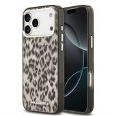 Obal Karl Lagerfeld IML Leopard MagSafe Apple iPhone 17 Pro KLHMP17LHDLEOICW hnedý