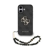 Obal Guess PU 4G Metal Logo Strap Apple iPhone 17 GUHCP17SP4GMGSK čierny