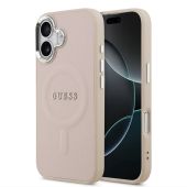 Obal Guess PU Saffiano MagSafe Apple iPhone 17 GUHMP17SPSAREGSP ružový