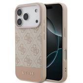 Obal Guess PU 4G Stripe Apple iPhone 17 Pro GUHCP17LG4GLPI ružový