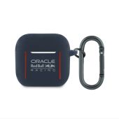 Obal Red Bull Silikón Apple AirPods 4 RBA4SIVSV modrý
