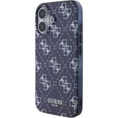 Obal Guess IML Denim Effect MagSafe Apple iPhone 16 GUHMP16SHJ4PWD Dark Blue