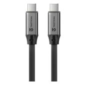 Tactical Fat Man 2.0 USB-C/USB-C 1m 60W 3A šedý