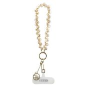 Guess Univerzálny Popruh na Ruku Crystals 4G Charm GUUCMDG4CD zlatý