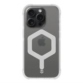 Obal Tactical MagForce Hexagon Apple iPhone 15 Pro biely