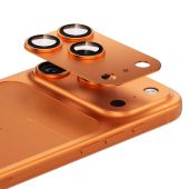 Ochranné sklo na fotoaparát Benks Warrior Metal Apple iPhone 17 Pro (3ks) oranžové