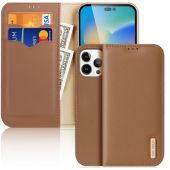 Obal Dux Ducis Hivo Apple iPhone 14 Pro Max hnedý (ochrana proti čítaniu RFID čipov)