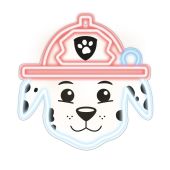 Paw Patrol Marshall OW-130646, neónové LED svietidlo na stenu