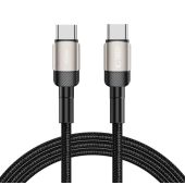 Tech-Protect UltraBoost Evo, USB-C/USB-C PD 100W 5A, 2m, čierny