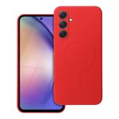 Obal SILICONE MAG COVER MagSafe Samsung Galaxy A57 5G A576 červený