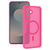 Obal Tel Protect Aura Matte MagSafe Samsung Galaxy S25 FE 5G S731 ružový