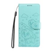 Obal Mezzo Book RFID Xiaomi Redmi 15C/POCO C85 pes zelený