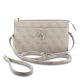 Obal Guess PU 4G Metal Logo Phone Bag GUWPO5P4GP4GLP ružový