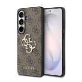 Obal Guess PU 4G Metal Logo Samsung Galaxy S26+ 5G S947 GUHCS26M4GMGBR hnedý