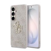 Obal Guess PU 4G Metal Logo Samsung Galaxy S26 5G S942 GUHCS26S4GMGPI ružový