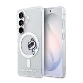 Obal Karl Lagerfeld IML Choupette Peekaboo Logo Magnetic Samsung Galaxy S26+ 5G S947 KLHMS26M6HCPSCT transparentný