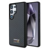 Obal Red Bull Carbon Shiny Logo MagSafe Samsung Galaxy S25 Ultra 5G S938 RBHMS25L24CFILSK čierny