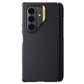 Obal Nillkin Synthetic Fiber PRO Magnetic Pen Slot Samsung Galaxy Z Fold7 5G F966 čierno zlatý