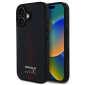 Obal Red Bull Carbon Powerbar MagSafe Apple iPhone 16 Plus RBHMP16M24CFGSMK čierny
