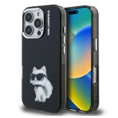Obal Karl Lagerfeld IML Aquarelle Choupette Apple iPhone 15 Pro KLHCP15LHMCHAQK čierny