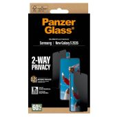 PanzerGlass - Tvrdené sklo UWF 2-Way Privacy s aplikátorom pre Samsung Galaxy S26 5G S942, číre