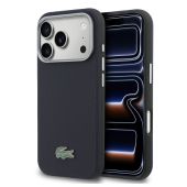 Obal Lacoste PVC Petit Pique Semi Wrap MagSafe Apple iPhone 17 Pro Max LCSCMP17XPLAV modrý