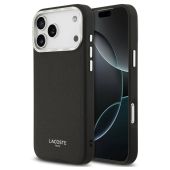 Obal Lacoste PU Leather Champs Elysees MagSafe Apple iPhone 17 Pro LCHMP17LPCESK čierny