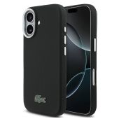 Obal Lacoste Iconic Petit Pique Metal Logo MagSafe Apple iPhone 17 LCFCMP17SPLAK čierny