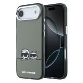 Obal Karl Lagerfeld IML K&CH Heads Logo MagSafe Apple iPhone Air KLHMP17M6HPKACK čierny