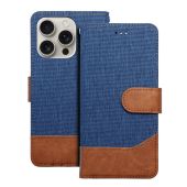 Obal Jeans Book Apple iPhone 16e/17e modrý