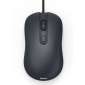 Hama CM-200, káblová optická myš, tichá, čierna