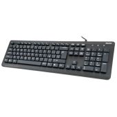 Hama vodeodolná klávesnica KC-600, káblová, čierna