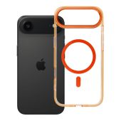 Obal FRAME CLEAR HYBRID MAG COVER MagSafe Apple iPhone Air oranžový