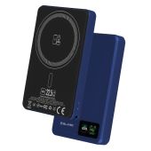 Blavec BJ-03 Slim Magsafe Powerbank 10000mAh 22,5W 3v1 modrá