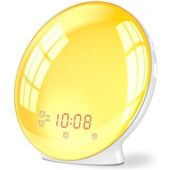 iQtech SmartLife Wi-Fi, budík so simuláciou východu slnka a FM Rádio