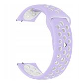 Remienok Beline Strap Watch 20mm Sport Silicone Purple/White Box