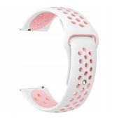 Remienok Beline Watch Strap 20mm Sport Siliconewhite/pink white/pink box