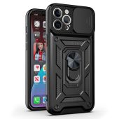 Obal Ring Camshield Armor Xiaom Redmii Note 15 5G čierny