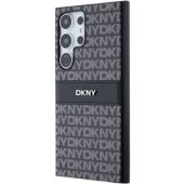 Obal DKNY PC/TPU Repeat Pattern Tonal Stripe Samsung S24 Ultra 5G S928 DKHCS24LPRTHSLK Black