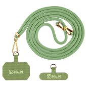 OBAL:ME NeckTag Allure šnúrka na telefón zelená