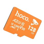 HOCO microSD 128GB class 10 UH-1 U3 V30 A2 oranžová
