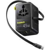 Baseus PicoGo AG11 Fast Universal 45W čierny